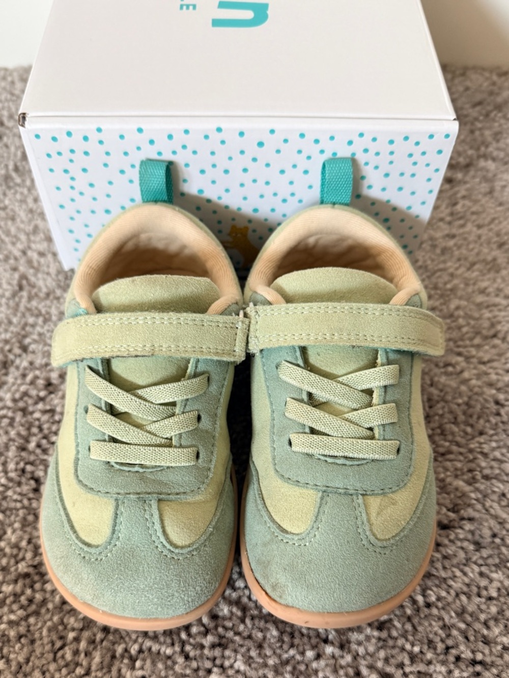 Ten Little Retro Suede Sneakers / old size 9